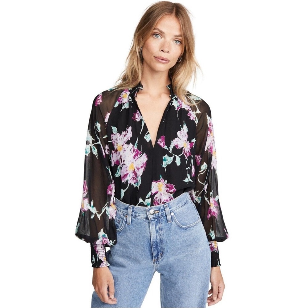 A.L.C Venetia top, size 0, 100% silk top
